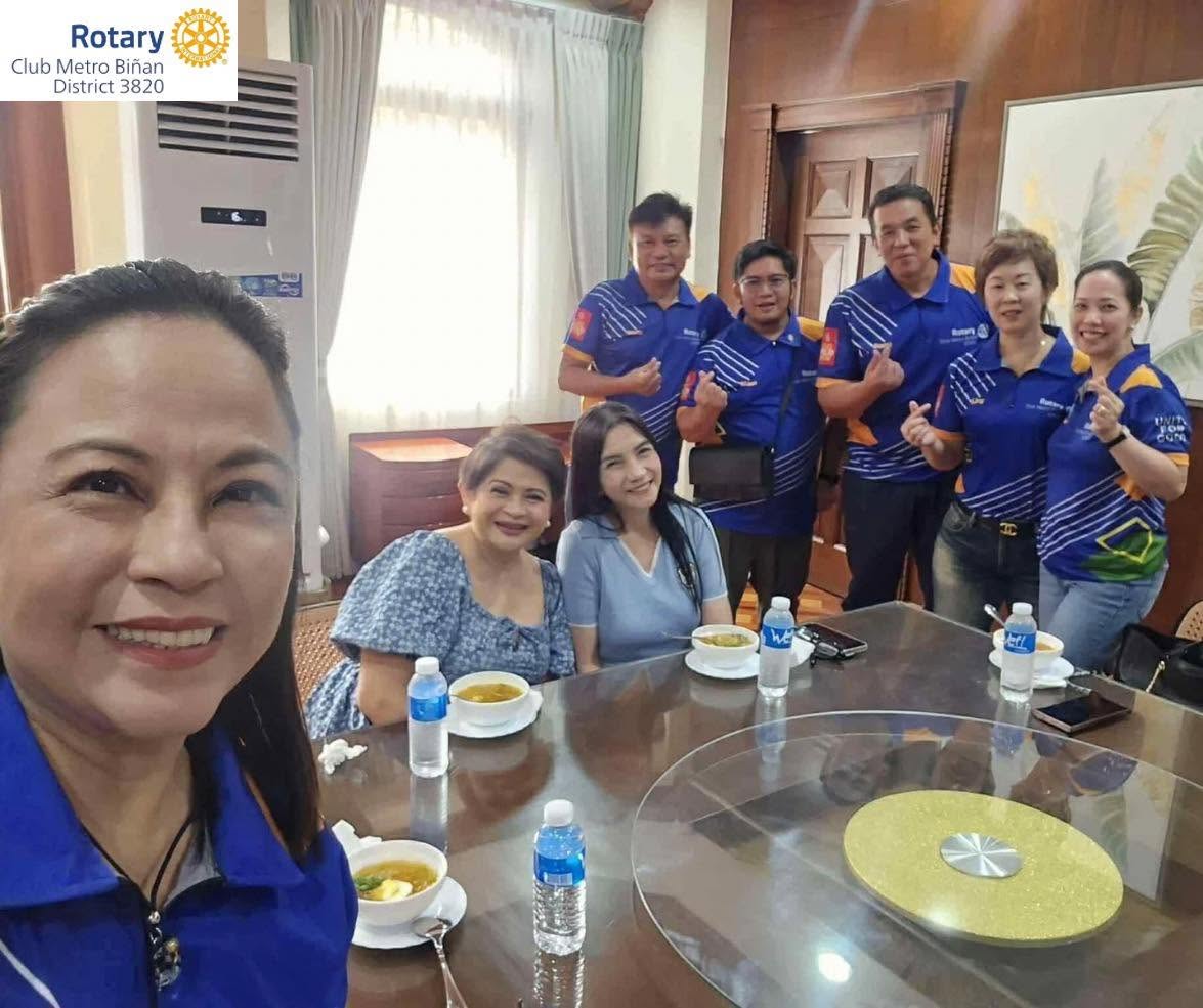 Rotary Club of Metro Biñan during its congressional courtesy call